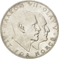 Monnaie, Norvège, Olav V, 25 Kroner, 1970, SUP, Argent, KM:414 - Norvège