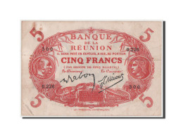 Billet, Réunion, 5 Francs, 1901, TB - Reunion