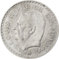 Monnaie, Monaco, Louis II, 5 Francs, 1945, TTB, Aluminium, KM:122, Gadoury:135 - 1922-1949 Louis II.