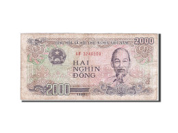 Billet, Viet Nam, 2000 Dông, 1988, TB+ - Vietnam