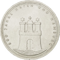 Monnaie, République Fédérale Allemande, 10 Mark, 1989, Hamburg, Germany, SUP - Other & Unclassified