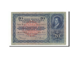 Billet, Suisse, 20 Franken, 1947, 1947-10-16, TTB - Svizzera