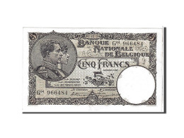 Billet, Belgique, 5 Francs, 1924, KM:93, SUP - 5 Franchi