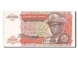 Billet, Zaïre, 500,000 Zaïres, 1992, SPL+ - Zaïre