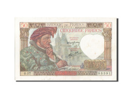 Billet, France, 50 Francs, 50 F 1940-1942 ''Jacques Coeur'', 1940, 1940-12-05 - 50 F 1940-1942 ''Jacques Coeur''