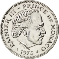 Monnaie, Monaco, Rainier III, 5 Francs, 1976, SPL, Copper-nickel, KM:150 - 1960-2001 Nieuwe Frank