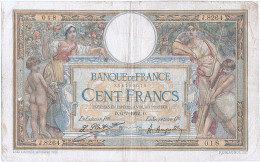 Billet, France, 100 Francs, 100 F 1908-1939 ''Luc Olivier Merson'', 1922 - 100 F 1908-1939 ''Luc Olivier Merson''