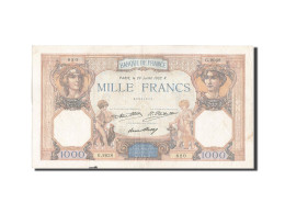 Billet, France, 1000 Francs, 1 000 F 1927-1940 ''Cérès Et Mercure'', 1932 - 1 000 F 1927-1940 ''Cérès E Mercure''