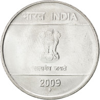 Monnaie, INDIA-REPUBLIC, Rupee, 2009, SPL, Stainless Steel, KM:331 - Indien