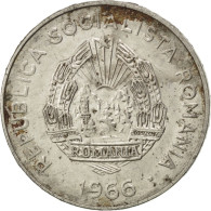 Monnaie, Roumanie, 25 Bani, 1966, TTB, Nickel Clad Steel, KM:94 - Romania