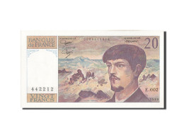 Billet, France, 20 Francs, 20 F 1980-1997 ''Debussy'', 1980, SPL+, Fayette:66.1 - 20 F 1980-1997 ''Debussy''