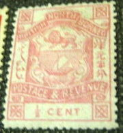 North Borneo 1888 Coat Of Arms 0.5c - Mint - North Borneo (...-1963)