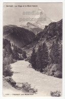 Switzerland Zermatt La Viege Et Mont Cervin - Vispbach Und Matterhorn - Antique C1912 Vintage Postcard Suisse CPA [8413] - Viège