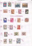 Lot De 127 Timbres Yougoslavie Divers : Bienfaisance, Taxe, Service... - Collections, Lots & Séries