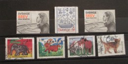 Svezia 1992 - 2015 Lot Kamratposten Animals Max Martin - Used Stamps