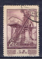 VRC+ China Volksrepublik 1954 Mi 242 Hochofen - Used Stamps