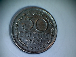 Sri Lanka 50 Cents 1975 - Sri Lanka