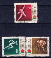 VRC+ China Volksrepublik 1957 Mi 330 332-33 Sport - Used Stamps