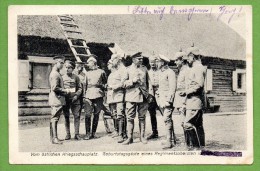 Biélorussie. Postavy. Moldsewitsche. Fête D'anniversaire D'un Officier. Feldpost Der 42.Infanterie Div. 1916 - Bielorussia