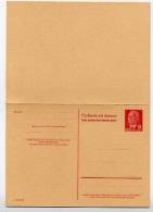 DDR  P 65 Antwort-Postkarte  DV III-18-185  **  1956  Kat. 24,00 € - Cartes Postales - Neuves