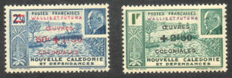 WALLIS Et FUTUNA  "Oeuvres Coloniales" - Baie Du Nouméa Et Effigie De Pètain De 1941surchargé Et Nouvelles Valeurs - - Unused Stamps