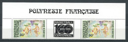 POLYNESIE 1991 N° 382A Neuf ** =  MNH  Bande Non Pliée Superbe Cote 6,50 € Sports Basket-ball Scène De Match - Unused Stamps