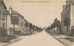 72 - Vibraye (Sarthe) - Avenue De La Gare - Vibraye