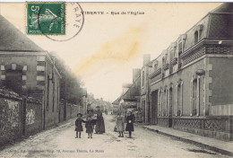 72 - Vibraye (Sarthe) - Rue De L'Eglise - Vibraye