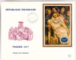 FDC Rwanda - Paques 1977 - 27/04/1977 - 1970-1979