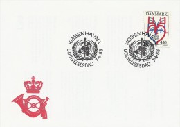 40th Anniversary Of WHO.    Fdc.  Denmark.  H-422 - OMS