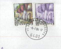 Briefstück Niederösterreich Hadres Weinviertel Sankt Leonhard 8.7.04 - Briefe U. Dokumente
