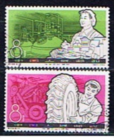 VRC+ China Volksrepublik 1964 Mi 839 841 Chemische Industrie - Used Stamps