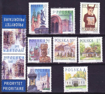 2015-0300 Lot Definitives Poland MNH ** With Tête-beche - Ongebruikt