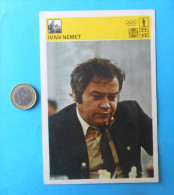 IVAN NEMET  ( Yugoslavia Vintage Card Svijet Sporta ) Chess Echecs Ajedrez Schach Scacchi Check Shah - Autres & Non Classés