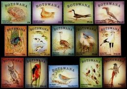 (257) Botswana  Birds / Oiseaux / Vögel / Vogels  ** / Mnh  Michel 974-87 - Botswana (1966-...)