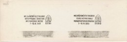 J0700 - Czechoslovakia (1948-75) Control Imprint Stamp Machine (RR!): International Trade Fair Brno 1969 (Czech) - Proofs & Reprints