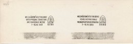 J0700 - Czechoslovakia (1948-75) Control Imprint Stamp Machine (RR!): International Trade Fair Brno 1969 (Czech) - Probe- Und Nachdrucke
