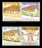 British Virgin Islands 2010 - Églises, Noël 2010 - 4v Neufs // Mnh - Britse Maagdeneilanden