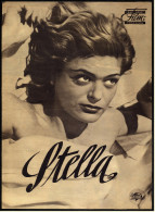 Das Neue Film-Programm Von Ca. 1955  -  "Stella"  -  Mit Melina Mercourie , George Foundas - Magazines