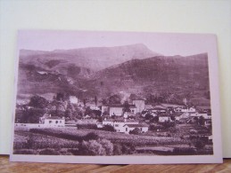 ASCAIN (PYRENEES-ATLANTIQUES) VUE GENERALE ET LA RHUNE. COTE NORD-OUEST - Ascain