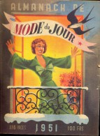 Magazine Almanach De Mode Du Jour 1951 - Mode