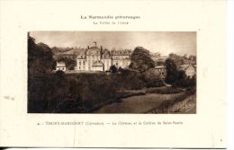 N°6443A -cpa Thury Harcourt -le Château Et La Colline De Saint Benin- - Thury Harcourt