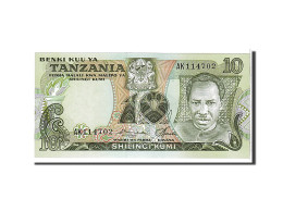 Billet, Tanzania, 10 Shilingi, 1978, KM:6a, NEUF - Tanzania