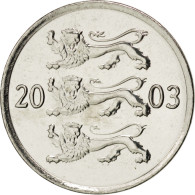 Monnaie, Estonia, 20 Senti, 2003, FDC, Nickel Plated Steel, KM:23a - Estonia