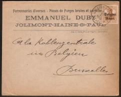 Brief  / Envelope Met Afstempeling Van HAINE - ST - PIERRE / PAUL  (staat Zie Scan) ! Inzet Aan 15 € ! - Armée Allemande