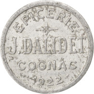 Monnaie, France, 5 Centimes, 1922, TTB, Aluminium, Elie:15.1 - Monétaires / De Nécessité
