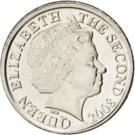 Monnaie, Jersey, Elizabeth II, 5 Pence, 2008, SPL, Copper-nickel, KM:105 - Jersey