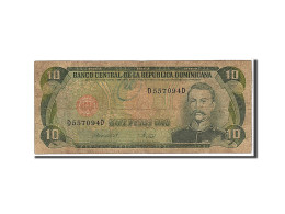 Billet, Dominican Republic, 10 Pesos Oro, 1996, KM:153a, TB - Dominicaine