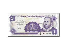 Billet, Nicaragua, 1 Centavo, 1991, KM:167, NEUF - Nicaragua