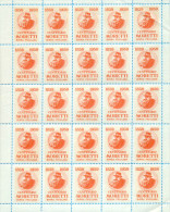 Foglio Da 25 CHUIDILETTERA Del Centenario Del BIRRIFICIO MORETTI Di Udine (1859-1959) - Collections